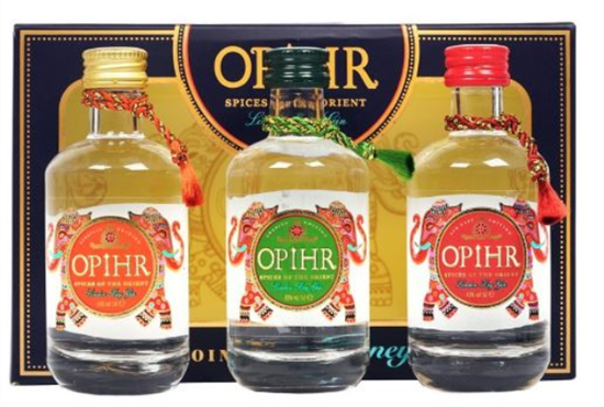 Image sur Opihr Gin 3 x 5 cl (Far East Edition, European Edition, Arabian Edition) 43° 0.15L